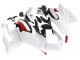 2020-2024 White Red Matte Black Ducati Panigale V2 Motorcycle Fairings