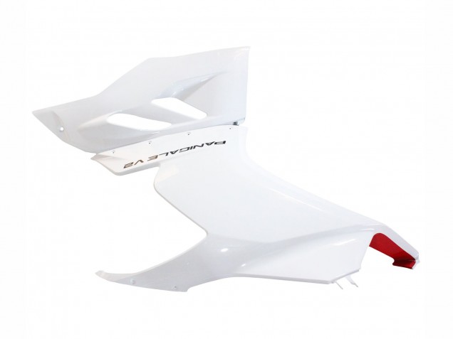 2020-2024 White Red Matte Black Ducati Panigale V2 Motorcycle Fairings