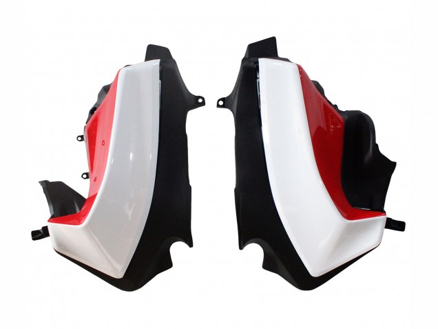 2020-2024 White Red Matte Black Ducati Panigale V2 Motorcycle Fairings