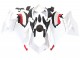 2020-2024 White Red Matte Black Ducati Panigale V2 Motorcycle Fairings