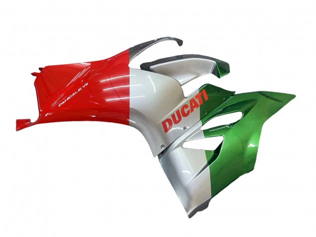 2020-2024 Silver Red Green Ducati Panigale V2 Motorcycle Fairings