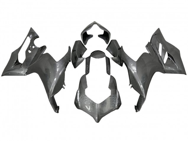 2020-2024 Black Carbon Fiber Style Ducati Panigale V2 Motorcycle Fairings