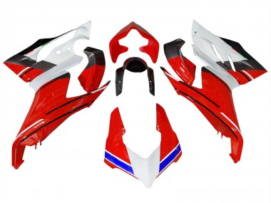 2020-2024 White Red Blue Glossy Black Ducati Panigale V2 Motorcycle Fairings