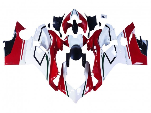 2018-2019 White Red Green Glossy Black Ducati Panigale V4 V4S Motorcycle Fairings
