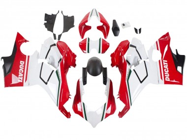 2018-2019 White Red Matte Black Ducati Panigale V4 V4S Motorcycle Fairings