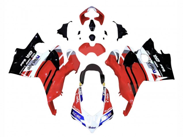 2018-2019 Red Blue Glossy Black Flex-Box Givi Ducati Panigale V4 V4S Motorcycle Fairings