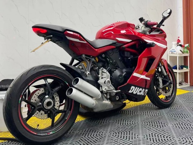 2017-2022 Red White Black Ducati Supersport 939/939S Motorcycle Fairings