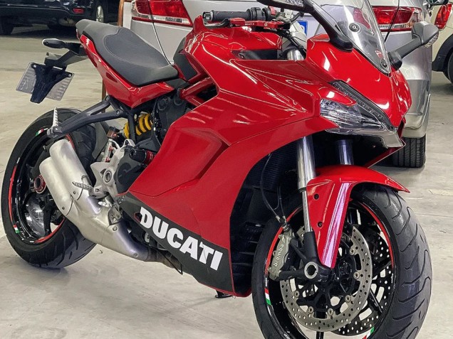 2017-2022 Red Black Ducati Supersport 939/939S Motorcycle Fairings