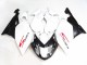 2005-2010 White Glossy Black BMW K1200S Motorcycle Fairings