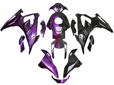 2023-2024 Purple Glossy Black BMW S1000RR Motorcycle Fairings