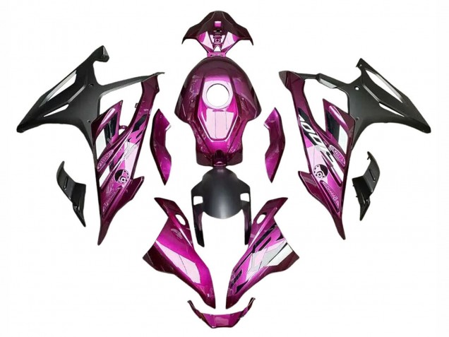 2023-2024 Purple Matte Black BMW S1000RR Motorcycle Fairings