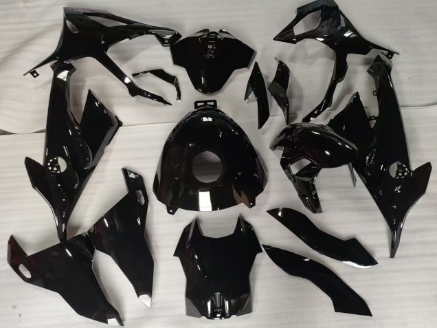 2023-2024 Glossy Black BMW S1000RR Motorcycle Fairing