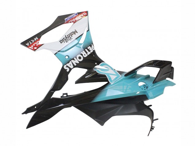 2023-2024 Light Blue Matte Black Petronas BMW S1000RR Motorcycle Fairings