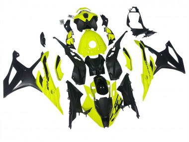 2023-2024 Yellow Black BMW S1000RR Motorcycle Fairings