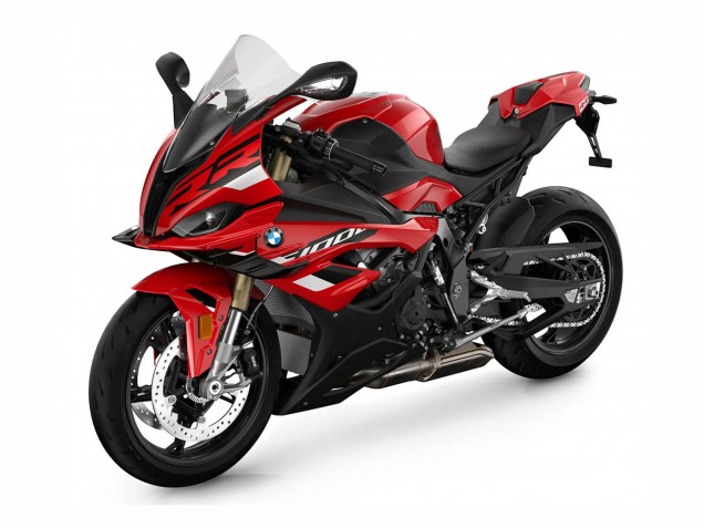 2023-2024 Red Matte Black BMW S1000RR Motorcycle Fairings