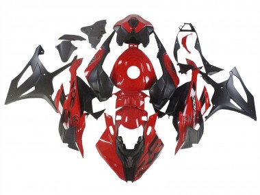 2023-2024 Red Matte Black BMW S1000RR Motorcycle Fairings