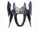 2019-2022 Gradient Blue Purple Forged Carbon Fiber BMW S1000RR Motorcycle Fairings