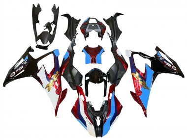 2019-2022 Black Red Blue BMW S1000RR Motorcycle Fairings