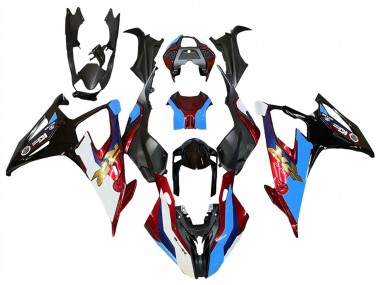 2019-2022 Black Red Blue BMW S1000RR Motorcycle Fairings