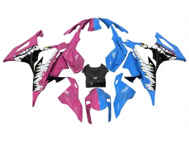 2019-2022 Deep Pink Blue Shark BMW S1000RR Motorcycle Fairings