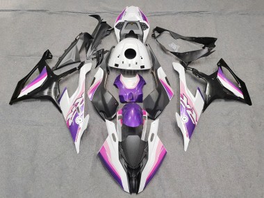 2019-2022 Pink Purple White BMW S1000RR Motorcycle Fairings