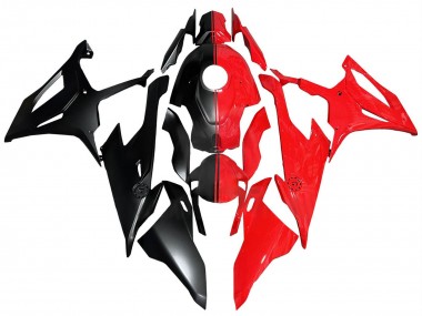 2019-2022 Red Matte Black BMW S1000RR Motorcycle Fairings
