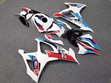 2019-2022 White Red Blue BMW S1000RR Motorcycle Fairings