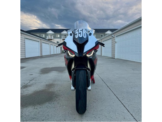2019-2022 Black Red White BMW S1000RR Motorcycle Fairings