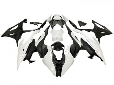 2019-2022 Matte Black White BMW S1000RR Motorcycle Fairings