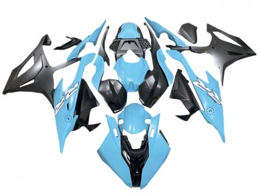 2019-2022 Blue Matte Black White BMW S1000RR Motorcycle Fairings