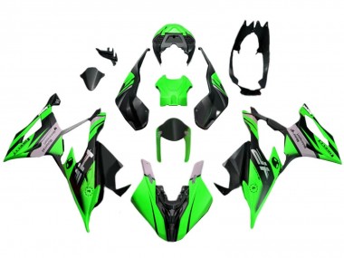 2019-2022 Green Black BMW S1000RR Motorcycle Fairings