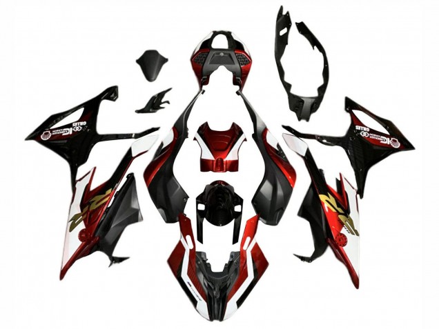 2019-2022 Red White Black BMW S1000RR Motorcycle Fairings