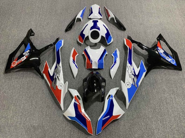 2019-2022 White Blue Red BMW S1000RR Motorcycle Fairing