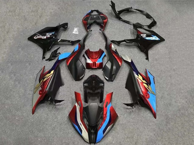 2019-2022 White Blue Red Black BMW S1000RR Motorcycle Fairing Kits