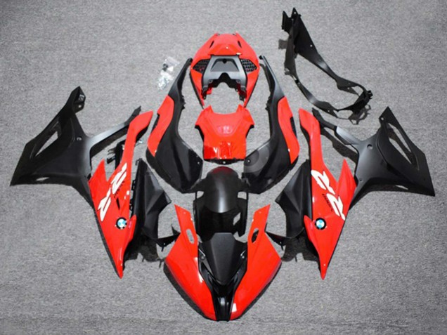 2019-2022 Red Black BMW S1000RR Motorcycle Fairing
