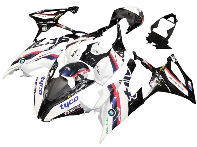 2019-2022 White Black Pink Oxford BMW S1000RR Motorcycle Fairings