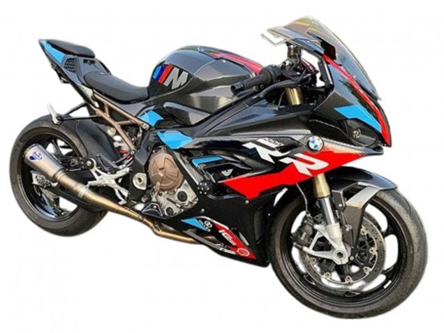 2019-2022 Black Blue Red Carbon Fiber BMW S1000RR Motorcycle Fairings