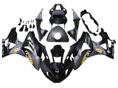 2017-2018 Grey Black Yellow Shark BMW S1000RR Motorcycle Fairings