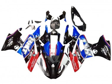 2017-2018 White Blue Red Glossy Black BMW S1000RR Motorcycle Fairings Kits