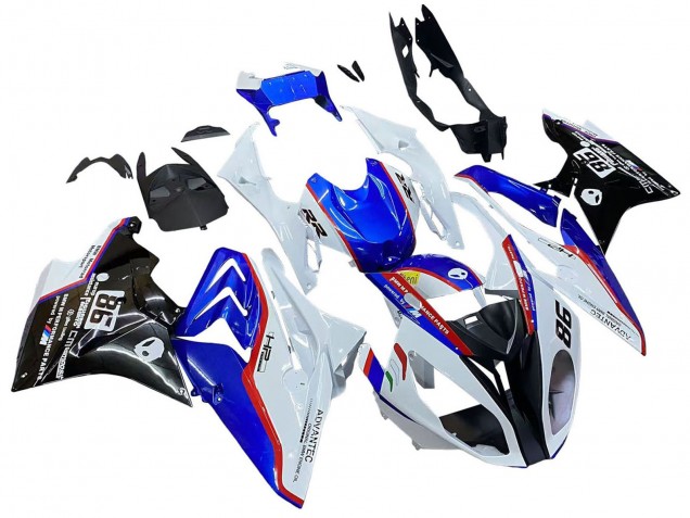 2017-2018 White Blue Red Glossy Black BMW S1000RR Bike Fairings