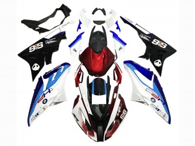 2017-2018 White Blue Red Black BMW S1000RR Motorcycle Fairing