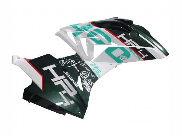 2017-2018 White Green BMW S1000RR Motorcycle Fairings