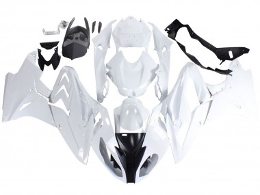 2017-2018 White BMW S1000RR Motorcycle Fairings