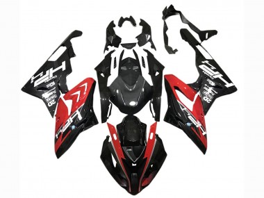 2015-2016 Red Black Carbon Fiber BMW S1000RR Motorcycle Fairings