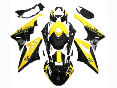 2015-2016 Yellow Black BMW S1000RR Motorcycle Fairings