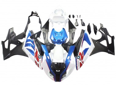 2009-2014 White Blue Matte Black BMW S1000RR Motorcycle Fairings