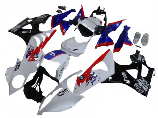 2009-2014 White Red Blue Glossy Black BMW S1000RR Abs Fairings