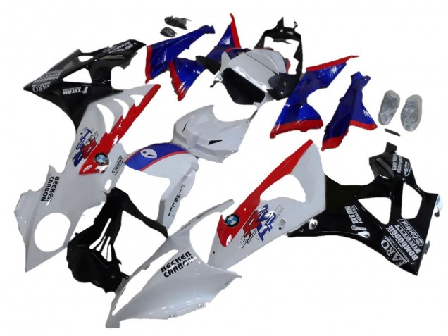 2009-2014 White Red Blue Glossy Black BMW S1000RR Abs Fairings