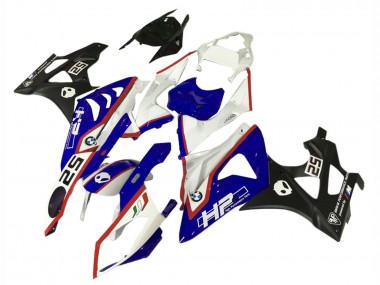 2009-2014 White Red Blue Black HP BMW S1000RR Motorbike Fairings