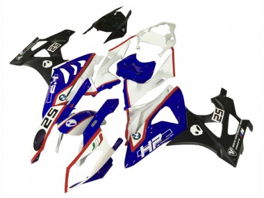 2009-2014 White Red Blue Black HP BMW S1000RR Motorbike Fairings